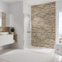 Panneau mural Parement clair, Schulte, 150 x 255 cm