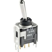 Interrupteur à levier 1 x On/Off/On NKK Switches B13AB 28 V/DC 0.1 A permanent/0/permanent 1 pc(s) D70808