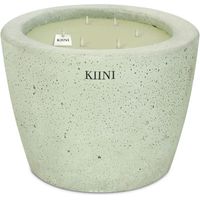 KIINI Betonkerze Sojawachs Modernes Design M Pistazie