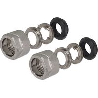 Klemmverschraubungen 3/4'' Eurokonus - für Kupfer- und Edelstahl 18 x 1 - 50 Paar = 100 Stk. im Karton