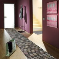 TAPIS COULOIR TEXTILE TAORMINA GRIS (MÈTRE)