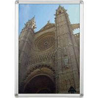 Franken Cadre photo contemporain argent format A2