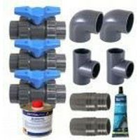 Kit by-pass Ubbink HeaterMax per pompa di calore piscina
