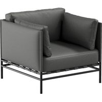Fauteuil extérieur Dandy - Gris anthracite