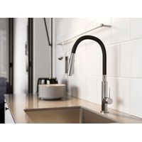 Ferro Zumba Slim II robinet noir avec douchette 2 en 1
