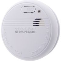 Otio – Détecteur de fumée CE – Détection par cellule photoélectrique – Alimentation électrique – Garantie 5 ans