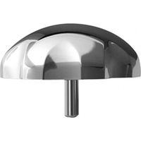 MANOPOLA IN ABS CROMO PER COLONNA VASCA EXTENSA- Diam. 82- BONOM- pezzi 1