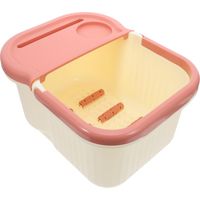 Seau pour Lavage des Pieds de Pédicure pour Bain de Seau pour Soins Spa Bac à Linge Bassine Bassine à Vaisselle pour Maintenir Eau Chaude