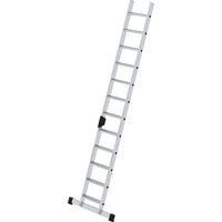 MUNK Stufenanlegeleiter mit Traverse und Ergo-Pad 12 Stufen