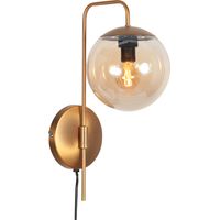 Steinhauer - wandleuchte - Bollique - bronze - glas metall -