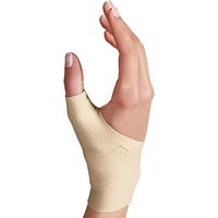 Orthèse Pouce Souple d'Activité Arthrose du Pouce, Soulage les Douleurs Articulaires à la Base du Pouce Liberté de Mouvements Innovation Française (S, Droite)