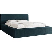 Lit TrendyNest Cervara, Top 88, Double, 160x200, Tissu, Disponible, 192x230x81cm