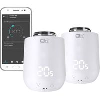 Eurotronic 700223 Comet WiFi Termostato senza fili per radiatore KIT elettronico Kit da 2