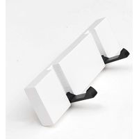 Coat Racks Wall Coat Rack Wall Hooks for Clothes Bamboo Single Hook Foldable Clothes Hook Behind the Door Creative Wall Decoration Coat Rack Hooks for Wall,White 2hooks