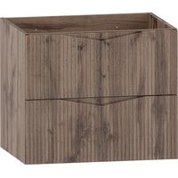 Waschtischunterschrank 60cm Tao mit 2 Schubladen, Holzoptik