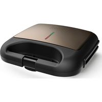 Black & Decker BXSA752E Sandwich-Toaster 750 W Schwarz, Bronze