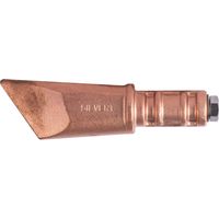 Panne en cuivre martelé 350g – Longueur 115mm – Pour soudure à l'arc – Cuivre électrolytique de haute qualité – Sievert