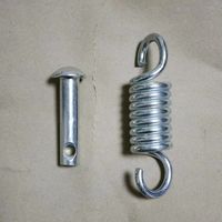 JSSEVN-1 Lot de Crochets Robustes pour Balançoire, pour Chaise Suspendue, Hamac Et Balançoire De Porche, φ16 X 70 Broches φ6,5 X φ34 X 130 Mm