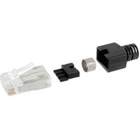Fiche modulaire mâle blindée CAT 6 BEL Stewart Connectors SS-39200-006 RJ45 mâle, droit Pôle: 8P8C t