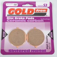Plaquette de frein Gold Fren pour Moto Jawa 125 Chopper 2003 à