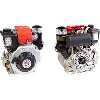 ZANETTI DIESEL ZDM78C1MV Motor komplett Motorgrubber mit Kegel Ø 23 manueller Schneckenantrieb