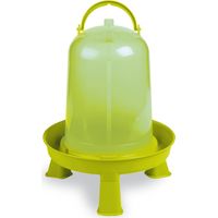 Abreuvoir gradué sur pied avec poignée vert 5L