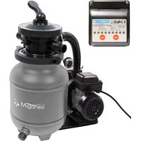 Miganeo Sandfilteranlage Dynamic 7000 Speed Clean grau 6,3 m³/h Leistung