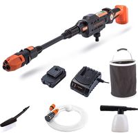 Yard Force 20V AquaJet Idropulitrice - con Batteria da 20 V / 2,5 Ah, Caricatore rapido, Max. 22 Bar