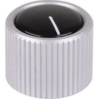 Tête de bouton rotatif Mentor 531.6 aluminium (anodisé) (Ø x H) 12 mm x 15 mm 1 pc(s) Q62032