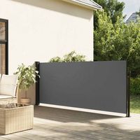 Vidaxl – Store banne latéral rétractable 100x300 cm – Résistant aux UV et à l'eau – Installation facile – Pour espaces extérieurs et intérieurs