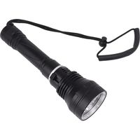 Lampe de plongée étanche IPX8 100 000 lm, professionnelle, portée jusqu'à 100 m, pour sous-marin ou autre appareil photo sous-marin.