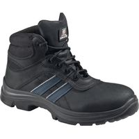 Stivali di sicurezza Andy High Taglia 45 nero/blu S3 SRC EN20345 in pelle