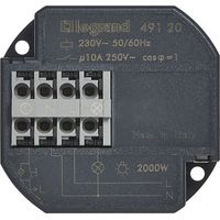 Legrand – Télérupteur unipolaire 10AX 230V – Intensité 50mA – Installation facile dans boîte de dérivation – Dispositif silencieux