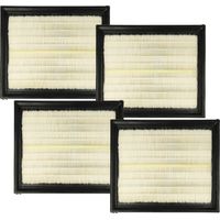 vhbw Set de 4x filtres d'aspirateur compatible avec Protool Festool VCP 480 E-M AC aspirateur - Filtre principal