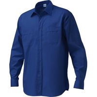 Camicia da Lavoro Maniche Lunghe Siggi King - Bluette Blue M