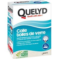 QUELYD, adesivo in polvere concentrato per carta da parati in fibra di vetro, 500 g QUELYD
