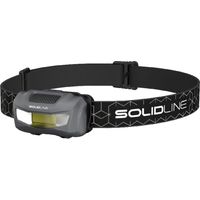 Lámpara frontal led lenser negra 110 lúmenes plástico