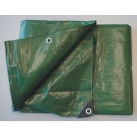 Bache ultra pro bicolore noir-vert 8 x 12 m - ref 2418