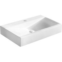 Lavabo appoggio 70.5x44.5 cm LA46 Bianco