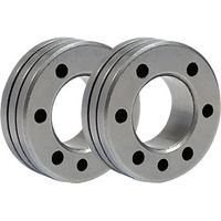 GYS Lot de 2 galets type C pour fil fourré acier - 0,9 - 1,0 / 1,2 mm