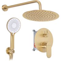 Rea Shower System Drop Brush Gold + Box
