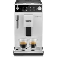 Machine à café automatique - DELONGHI - Autentica ETAM 29.513.WB - Buse vapeur Cappuccino - 15 bar - Blanc