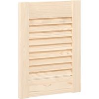 Porte d'armoire à persiennes 39,5x29,5 cm bois de pin massif