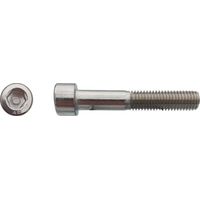 25 Vis Métaux Tête Cylindrique 6 Pans Creux CHC 12 x 140 mm - DIN 912 - Inox A2 - D-Work