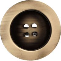 2 Pinces Bouton - Bronze