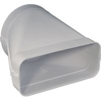 OPTIMAIRO Übergangsstück 22 x 89/NW 150 Kunststoff weiß