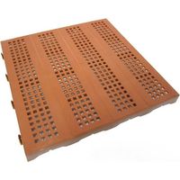Piastrella in Plastica da Esterno e Giardino 40 x 40 cm Forata equivalente a 1,6 m2. PEZZI 10