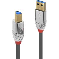 Cavo USB 3.0 Lindy Cromo Line da tipo A a tipo B - Lunghezza 2 m, modello 5M11H26258, 36662
