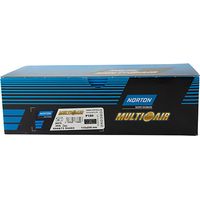 NORTON MOYENS FEUILLES revêtus de céramique MULTI AIR 115 X 230 mm P180 50 PIECES