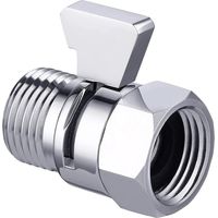 Robinet d'arrêt 1/2", robinet de pommeau de douche, robinet d'arrêt de pommeau de douche